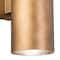 Vaxcel Chiasso 14.25-in H Warm Brass Outdoor Mid Century Modern 2 Light Outdoor Cylinder Wall Sconce, Up-Down Lighting T0588 - alternate 8